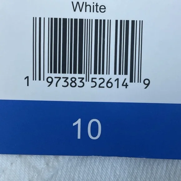 Calvin Klein Women's Size 10 Shorts White Cotton Blend e0689 - Picture 5 of 5